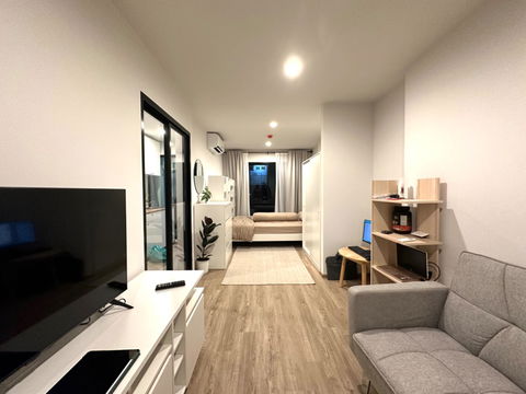 ให้เช่า ไฮ แจ้งวัฒนะ 19 ใกล้รถไฟฟ้าสายสีชมพู ใกล้เซ็นทรัลแจ้งวัฒนะ มีรถรับส่ง 8,500บาท/เดือน