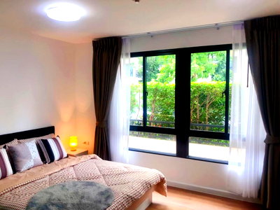 Condos for rent Thai Watsadu Salaya : M1329 Condo for rent ICondo Salaya 2 The Campus, beautiful room, fully furnished, ready to move in, special price.