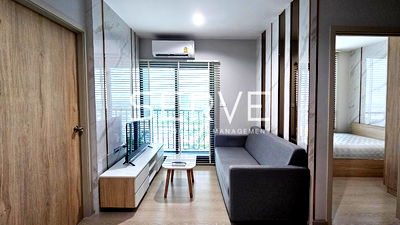 Condos for rent : 2 Beds 1 Bath Super High Fl. 35+ Nice View & Good Location Next to MRT Si La Salle at  Nue Noble Srinakarin Lasalle Condo / For Rent