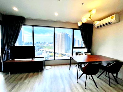 คอนโดให้เช่า : MN0923 ให้เช่าคอนโด ไอดีโอ โมบิ อโศก ห้องหัวมุม วิวพาโนรามา