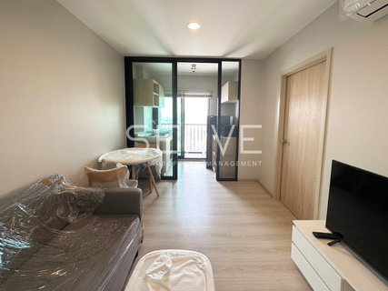 รูปภาพ 1 Bed with Electric stove, Hood, Washing machine New Condo Good Location Next to MRT Si La Salle at Nue Noble Srinakarin Lasalle Condo / For Rent