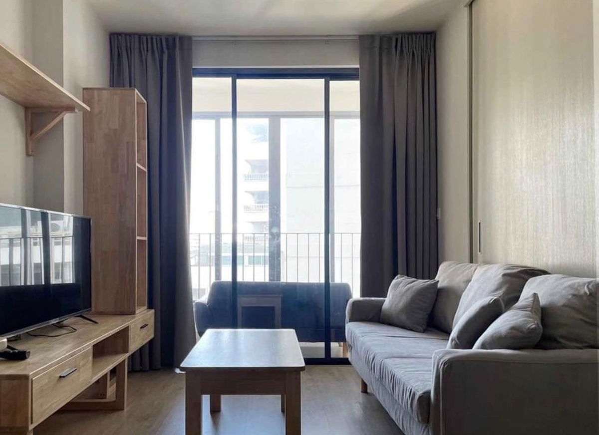picture For rent📣IDEO Q Rachathewi📣, convenient travel, near BTS, only 700 m., fully furnished. Electrical appliances ready - 10/14
