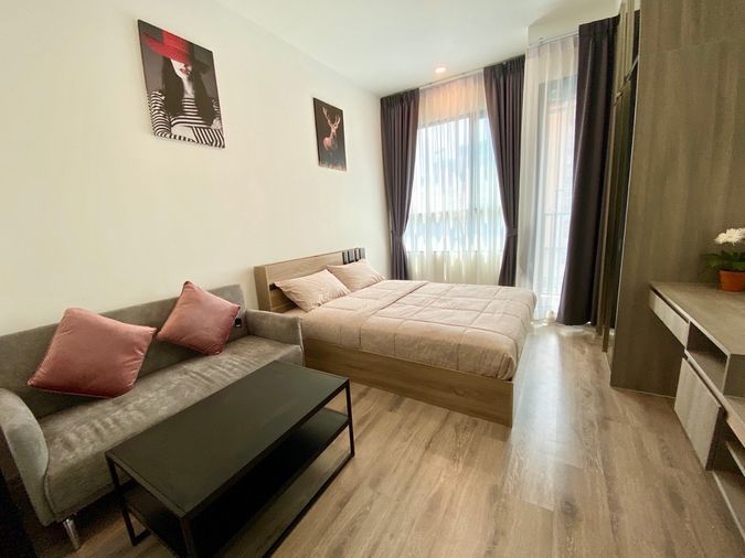 🥳[เช่า-RAR2311-1236] ไนท์บริดจ์ คอลลาจ รามคำแหง. ชั้น3*วิวสระ *มีเครื่องซักผ้า *ใกล้BTS แยกลำสาลี(สีเหลือง)💚Line id: @thefirstagent**