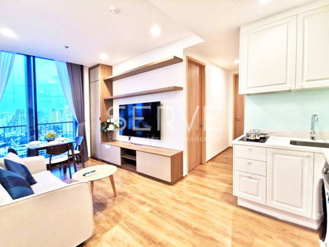 Nice Room 2 Beds with Bathtub High Fl. 20+ Good Location BTS Phrom Phong 500 m. / Condo For Rent-Noble BE33