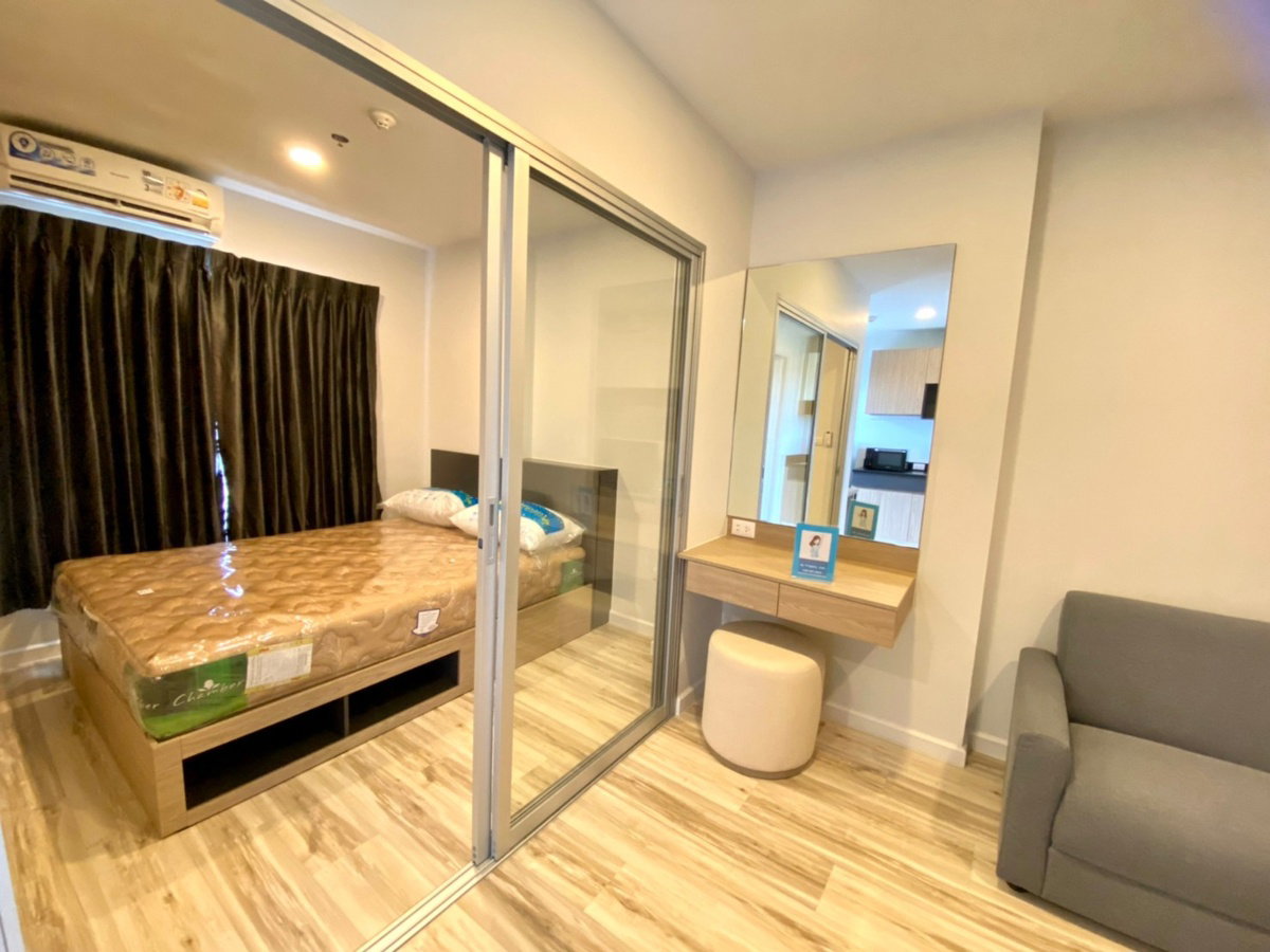 Plus Condo 27 ตรม. ชั้น 18 ชั้นสูงวิวดี ⛅  เช่าเพียง 7,500 บาท/เดือน