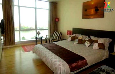 Condos for rent : FOR RENT condo , Baan Sathorn Chaopraya , Duplex , wide frontage , BTS-Krung Thon Buri , Khlong Ton Sai , Khlong San , Bangkok , CX-02276 ✅ Live chat with us ADD LINE @connexproperty ✅ 