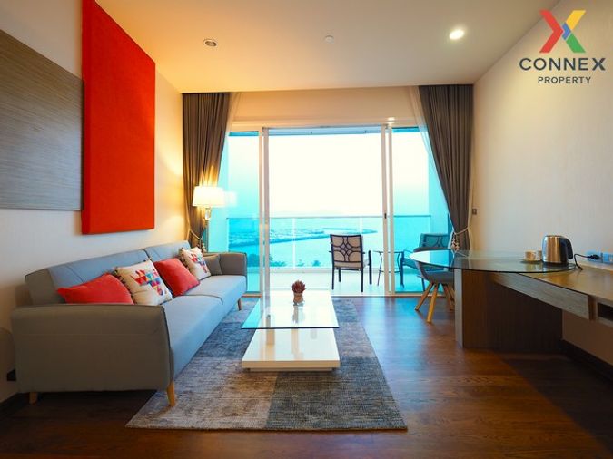FOR RENT condo , Movenpick Residence , high floor , BTS-Ratchathewi , Na Chom Thian , Sattahip , Chon Buri , CX-00165 ✅ Live chat with us ADD LINE @connexproperty ✅ 