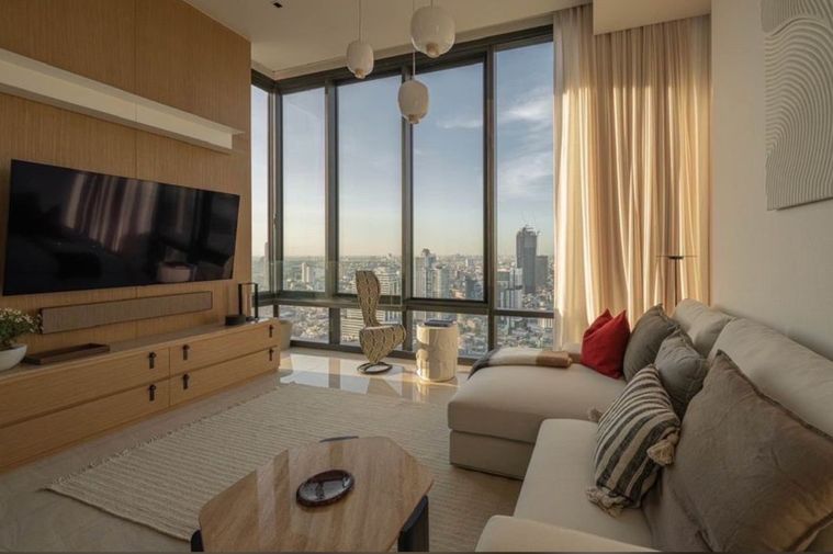 ให้เช่า Ashton Silom. 2นอน 76ตร.ม. Line id: @pfagent