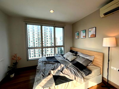 🔥 For rent!! Condo for rent, Life at Ratchada-Huai Khwang, near MRT Huai Khwang, beautiful room, fully furnished, 2 bedrooms, 64 sqm.
