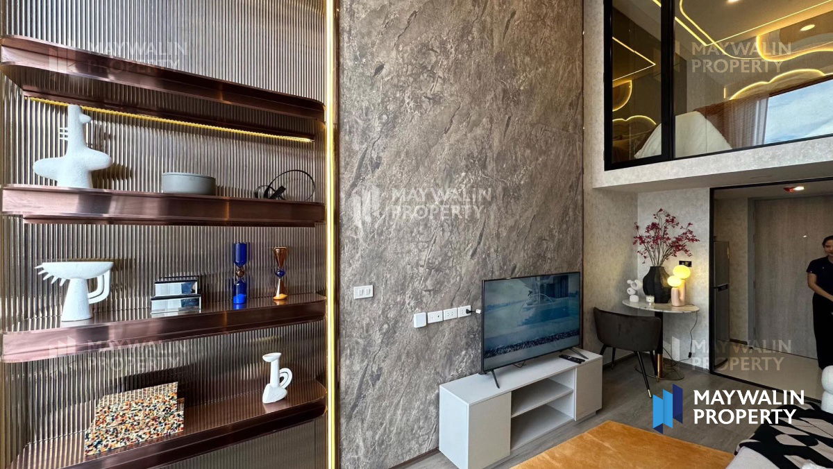 picture Soho Bangkok Ratchada 🔥 Special Price 35K🔥 Duo Space 2 Bed 48 Sqm.🟢 - 6/6