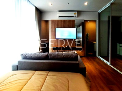 คอนโดให้เช่า : 🔥20K🔥- สตูดิโอ กั้นห้องเป็นสัดส่วน แต่งสวย ห้องใหญ่ 32.77 ตร.ม. มีรถรับส่ง BTS พร้อมพงษ์ ที่คอนโด Park 24 / ให้เช่าคอนโด