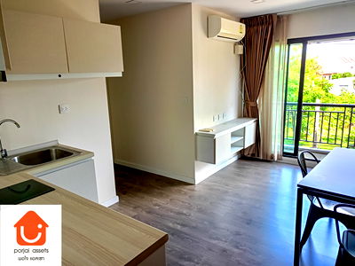 Condos for sale Berkeley International School : ✨Condo for sale 🏢 Pause Sukhumvit 103, 1 Bedroom Plus condo 🛏️ 3rd floor, 44.23 sq.m. 📍near BTS Udomsuk