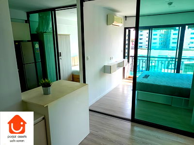 Condos for sale Berkeley International School : ✨Condo for sale 🏢 Pause Sukhumvit 103, 1 Bedroom Plus condo 🛏️ 8th floor, 33.54 sq.m. 📍near BTS Udomsuk