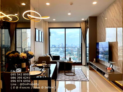 เช่าคอนโด ตลาดปากคลองตลาด : เช่า ศุภาลัย พรีเมียร์ เจริญนคร 1 ห้องนอน, 48 ตรม , ICONSIAM, BTS สถานีคลองสาน , BTS กรุงธนบุรี 