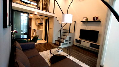 Condos for rent Asok-Dindang Road : Condo for rent in  Knightsbridge Space Rama 9  (MRT Rama 9 Station) 