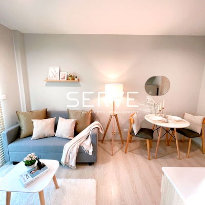 คอนโดให้เช่า : ห้องแต่งสวย เฟอร์แน่นมาก ทำเลดีย่านศรีนครินทร์  @ Nue Noble Srinakarin Lasalle