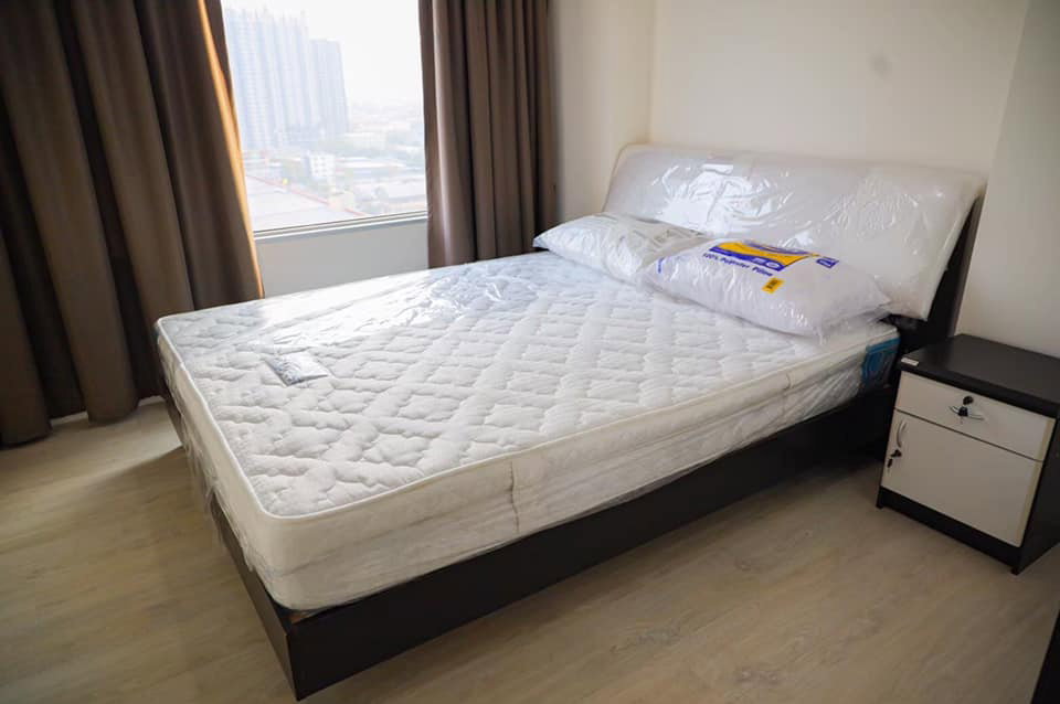 (F21027)  ว่างให้เช่า แอสปาย สาทร - ท่าพระ ชั้น17 ขนาด30ตรม1ห้องนอน1bed  