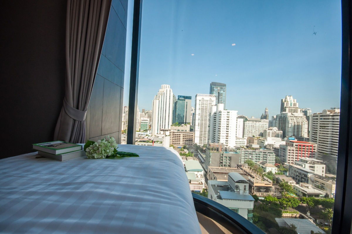 picture For rent Condo Ashton Asoke 2 bed 1 bath fully furnished (S03-1633) - 5/20