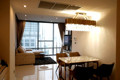 Condos for rent : For Rent THE BANGKOK SATHORN Fully Furnished (Near BTS Surasak)