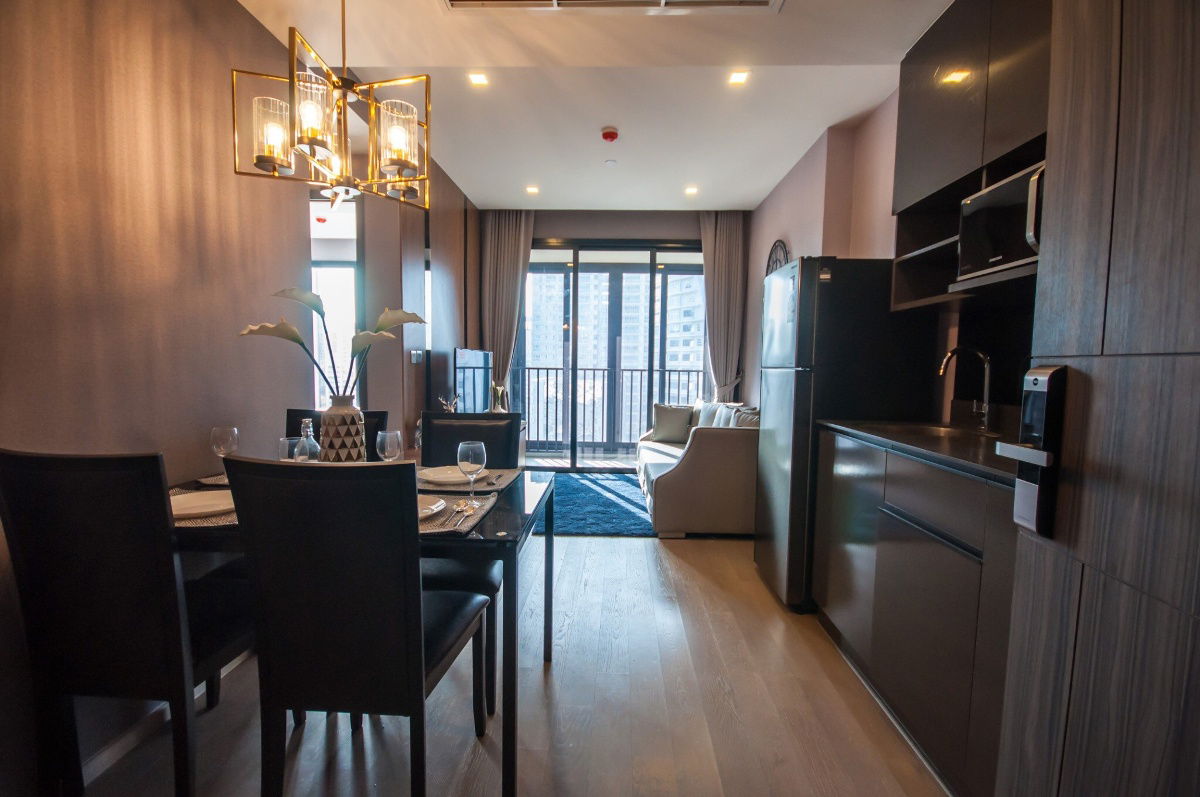 picture For rent Condo Ashton Asoke 2 bed 1 bath fully furnished (S03-1633) - 20/20