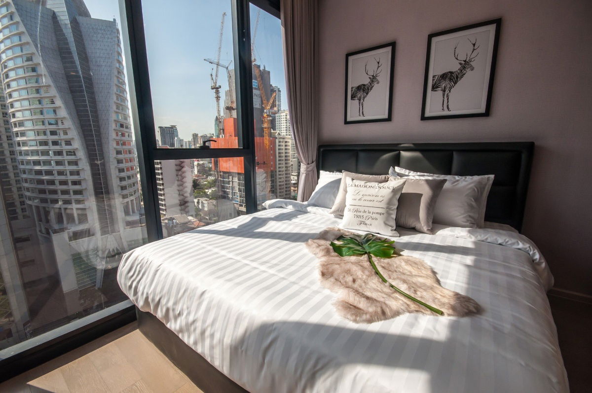 picture For rent Condo Ashton Asoke 2 bed 1 bath fully furnished (S03-1633) - 7/20