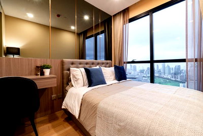 คอนโดให้เช่า : Ashton Chula - Silom【𝐒𝐄𝐋𝐋 & 𝐑𝐄𝐍𝐓】🔥ห้องโมเดิร์น เครื่องใช้ครบ ส่วนกลางแน่น กว้าง วิวเมืองกรุง ใกล้MRTสามย่าน  🔥 ติดต่อไลน์ไอดี: @hacondo