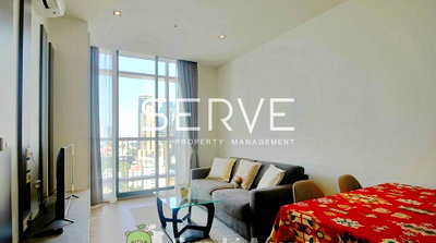 Condos for rent : Corner unit 2 Beds High Fl. 20+ Good Locetion Shuttle bus to BTS Phrom Phong 650 m. / For Rent-Park 24
