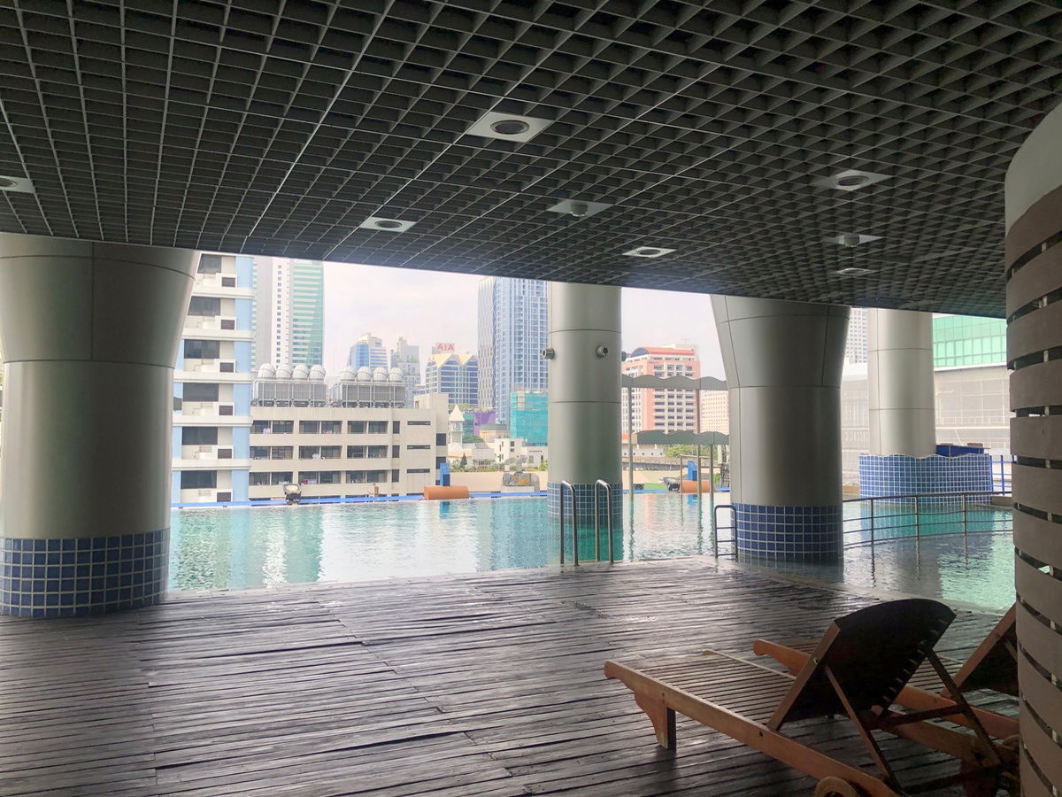 รูป ห้อง Studio renovate ใหม่ให้เช่าย่านสาทร แอร์ติดตั้งใหม่ - รูปที่ 6/10