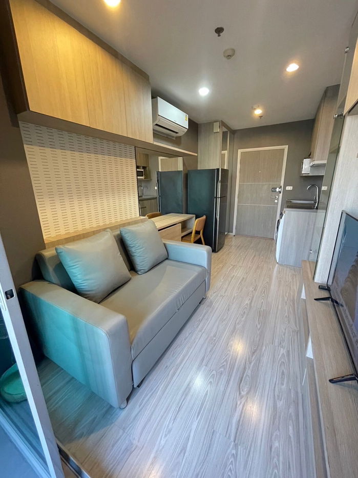 รูป ให้เช่าไอดีโอโมบิบางซื่อ 1-bed ชั้น 10 ขนาด 33 ตรม วิวสวน มีเครื่องซักผ้า 🆔 line: ey_annie - รูปที่ 12/14