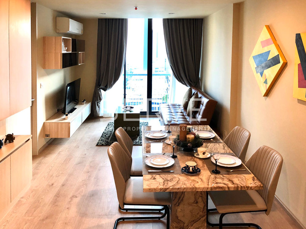 รูป Corner Unit 2 Bed East side Good Location BTS Asok & MRT Sukhumvit 550 m. / Condo For Rent-Noble Recole Sukhumvit 19 (โนเบิล รีโคล สุขุมวิท 19) - รูปที่ 2/6