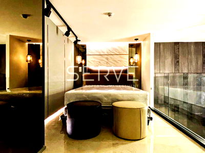 Condos for rent : 🔥🔥Duplex 1 Bed 1 Living Room Nice Room Super High Fl. 30+ Close to BTS Chong Nonsi 600 m. at Knightsbridge Prime Sathorn Condo  / For Rent