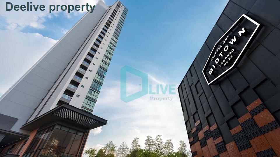 picture DL009485 Condo for rent, Chapter One Midtown Ladprao 24 near MRT ลาดพร้าว, ready to move in, call urgently 0638692663 LineID @655ebbvc - 8/8