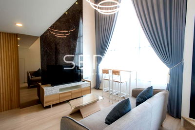 Condos for sale : 🔥Hot Deal 6.6 MB🔥 - Duplex 1 Bed 44 sq.m. Nice Decorate Close to BTS Chong Nonsi 600 m. at Knightsbridge Prime Sathorn Condo / For Sale