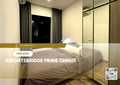 Condos for rent : For rent 📣 KnightsBridge Prime Onnut 📣 Beautiful new room, complete electrical appliances and furniture, near BTS On Nut.
