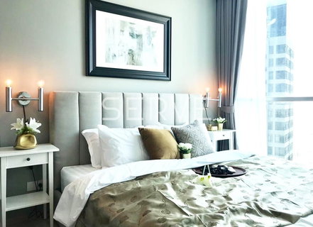 รูปภาพ ห้อง2นอน แต่งสวยมาก เฟอร์ครบ พร้อมลากกระเป๋าเข้าอยู่ ทำเลดี เดินไม่กี่ก้าว ถึงรถไฟฟ้า @ Noble Revolve Ratchada 2