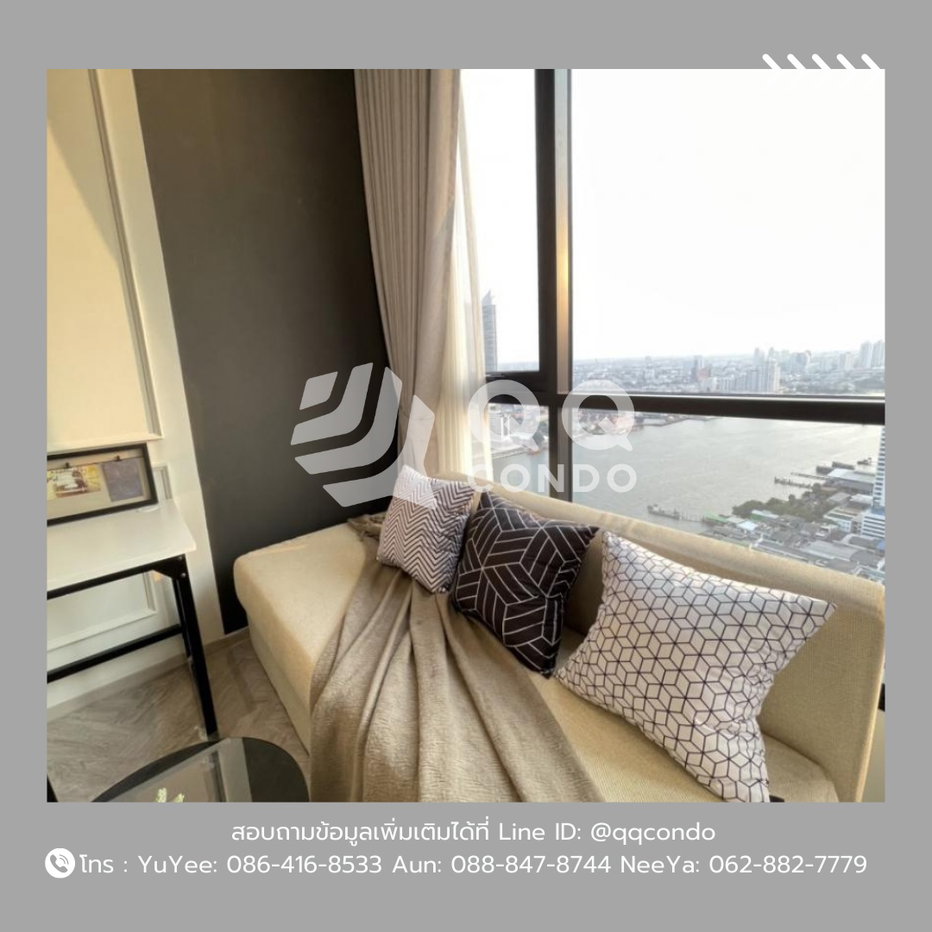 รูป 🍯 🌷✨ ให้เช่า Chapter Charoennakhorn-Riverside 🍯 🌷✨ 26 ตร.ม. 1ห้องนอ ห้องสวย ใกล้ BTS กรุงธนบุรี ** - รูปที่ 3/10