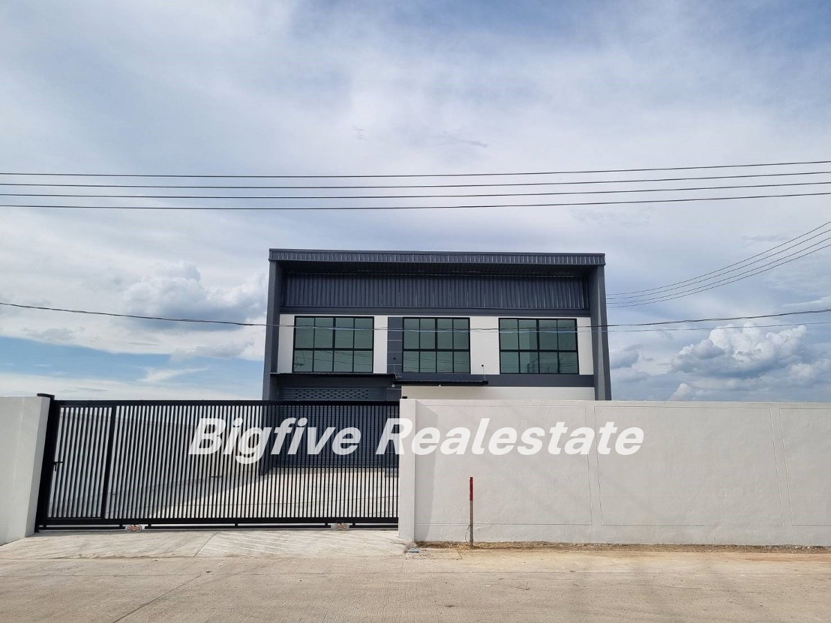 A66-179 ✨ โกดังใหม่ ย่านลาดหลุมแก้ว พร้อมออฟฟิศ 2 ชั้น พื้นที่ใช้สอยรวม 368 ตร.ม.✨