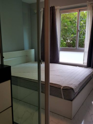 🍀🍀   (  ห้องว่าง )   ให้เช่า  คอนโด เด็น วิภาวดี   🍀🍀   ชั้น  1  ขนาด  29  ตร.ม. ตกแต่งครบ   พร้อมเข้าอยู่