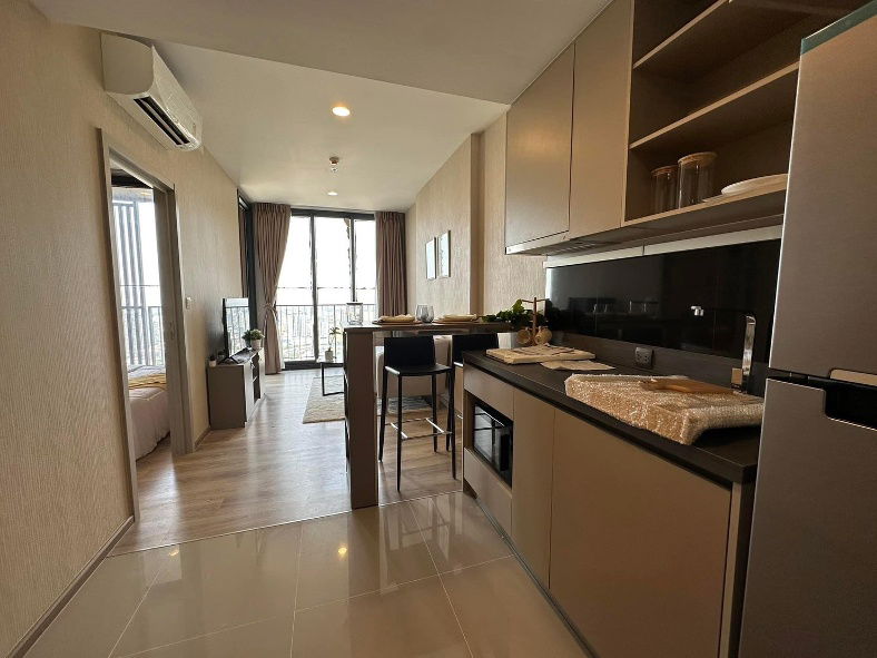 รูป ให้เช่า🔥Oka Haus sukhumvit 36🔥 ห้องสวย ตกแต่งพร้อม เฟอร์นิเจอร์ เครื่องใช้ไฟฟ้าครบ ใกล้ BTS ทองหล่อ - รูปที่ 11/12