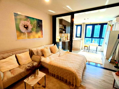 คอนโดให้เช่า :  Rds-3119 ให้เช่าคอนโด  XT Huaikhwang  นัดชมห้อง 👉line : @propertyfinder 