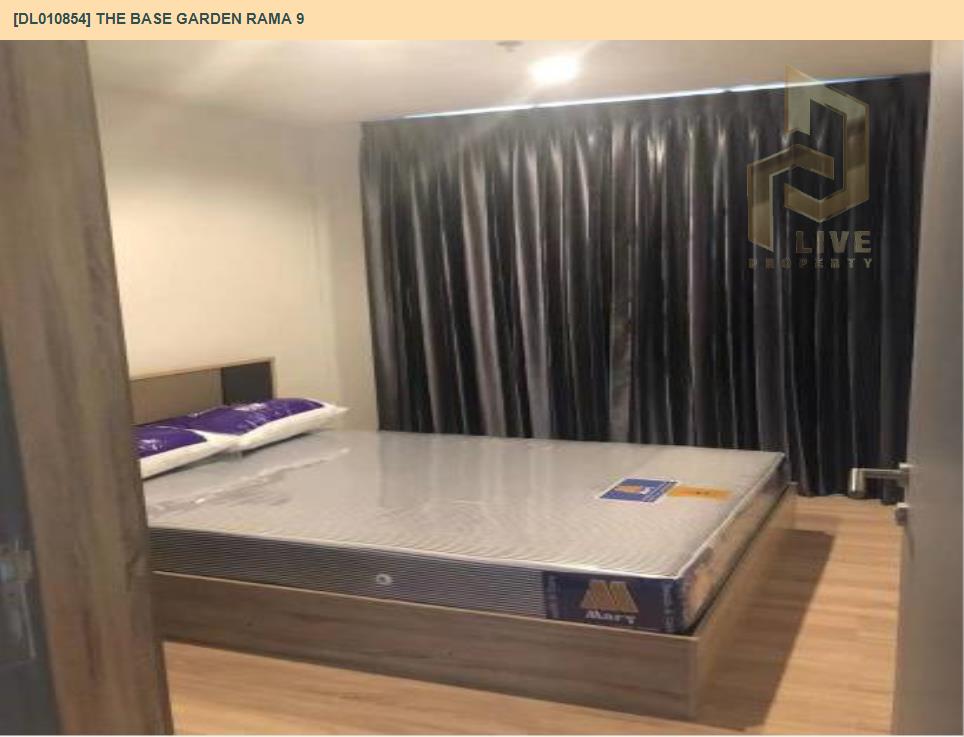 picture DL010854 Condo for rent, The Base Garden Rama 9  near ARL Ramkhamhaeng, ready to move in, call urgently 0638692663 LineID @534wlwof - 2/7