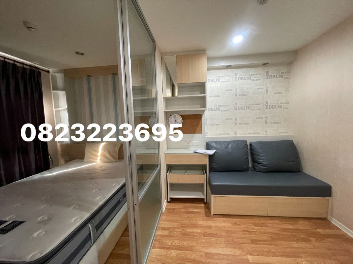 รูป ให้เช่า ลุมพินี มิกซ์ เทพารักษ์ มีเครื่องซักผ้า หลังบิวท์อิน สนใจ ติดต่อ 082-3223795  - รูปที่ 1/7