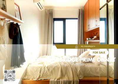 Condos for rent : For rent 📣Knightsbridge Prime Onnut📣 decorated in minimalist Muji style, furniture, complete electrical appliances, near BTS On Nut.
