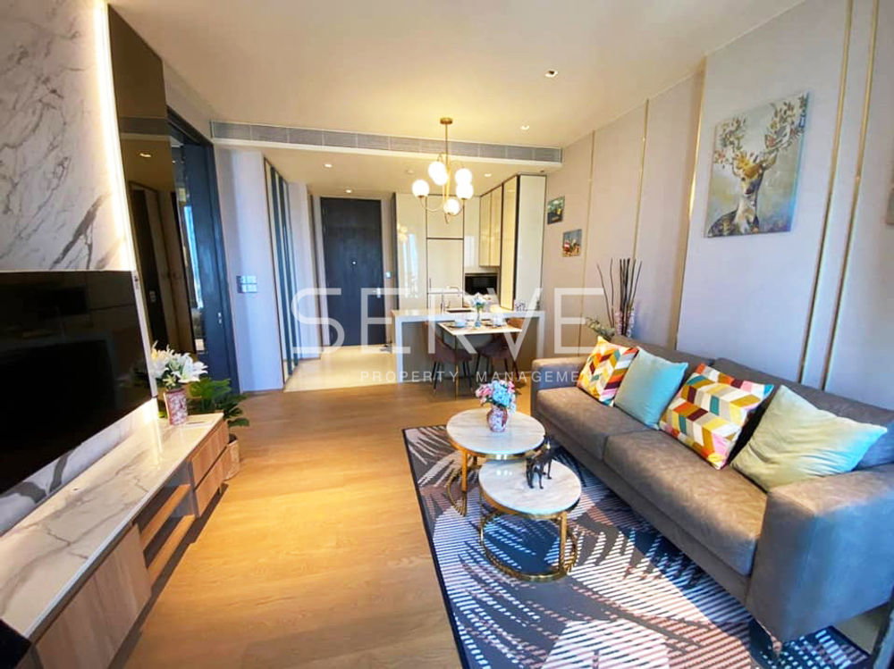 รูป Nice Room 1 Bed with Bathtub (Balcony) Luxury Condo BTS Thong Lo 250 m. & BTS Phrom Phong 850 m.-Beatniq Sukhumvit 32 (บีทนิค สุขุมวิท 32) - รูปที่ 3/9