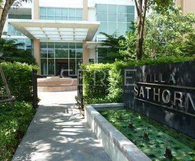 🔥Hot Deal 5.5 MB🔥- 1 Bed 55.11 Sq.m. High Fl. 15+ Good Location BTS Krung Thon Buri 50 m. at Villa Sathorn Condo / For Sale