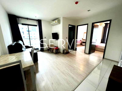 Condos for rent : 🔥2 Beds 48 sq.m. High Fl. 10+ Good Location Next to BTS Victory Monument 100 m. & BTS Phaya Thai 600 m at Rhythm Rangnam Condo / For Rent