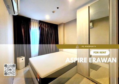 Condos for rent : For rent✨ Aspire Erawan✨ next to BTS Erawan, furniture, complete electrical appliances. The central part is complete.