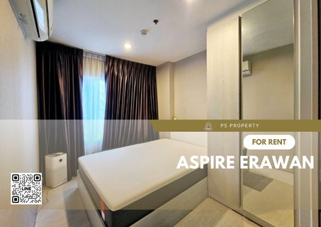 รูปภาพ ให้เช่า✨ Aspire Erawan✨ ติด BTS เอราวัณ เฟอร์นิเจอร์ เครื่องใช้ไฟฟ้าครบ ส่วนกลางจัดเต็ม