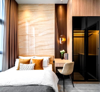 Condos for rent : M1335 Condo for rent THE LINE Sukhumvit 101, beautiful room, fully furnished, has washing machine, special price.