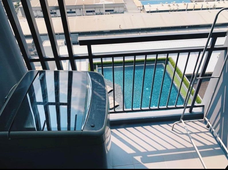 picture For rent✨IDEO Sukhumvit 115✨ near BTS Pu Chao 0 m., furniture, complete electrical appliances. - 9/11
